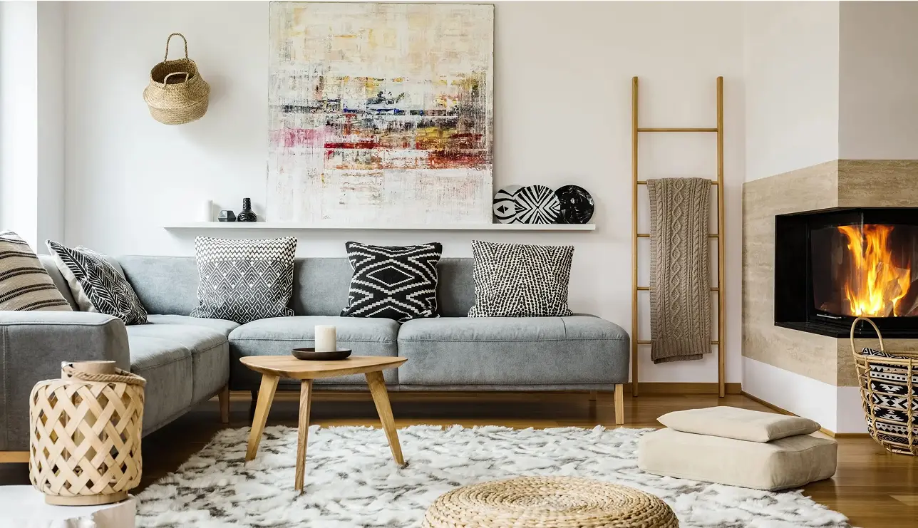 clean cozy chic home